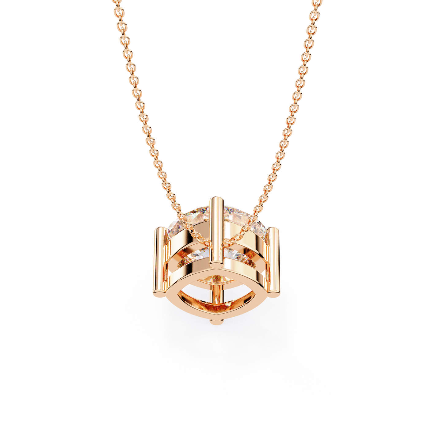 VeluShine Solitaire Pendant