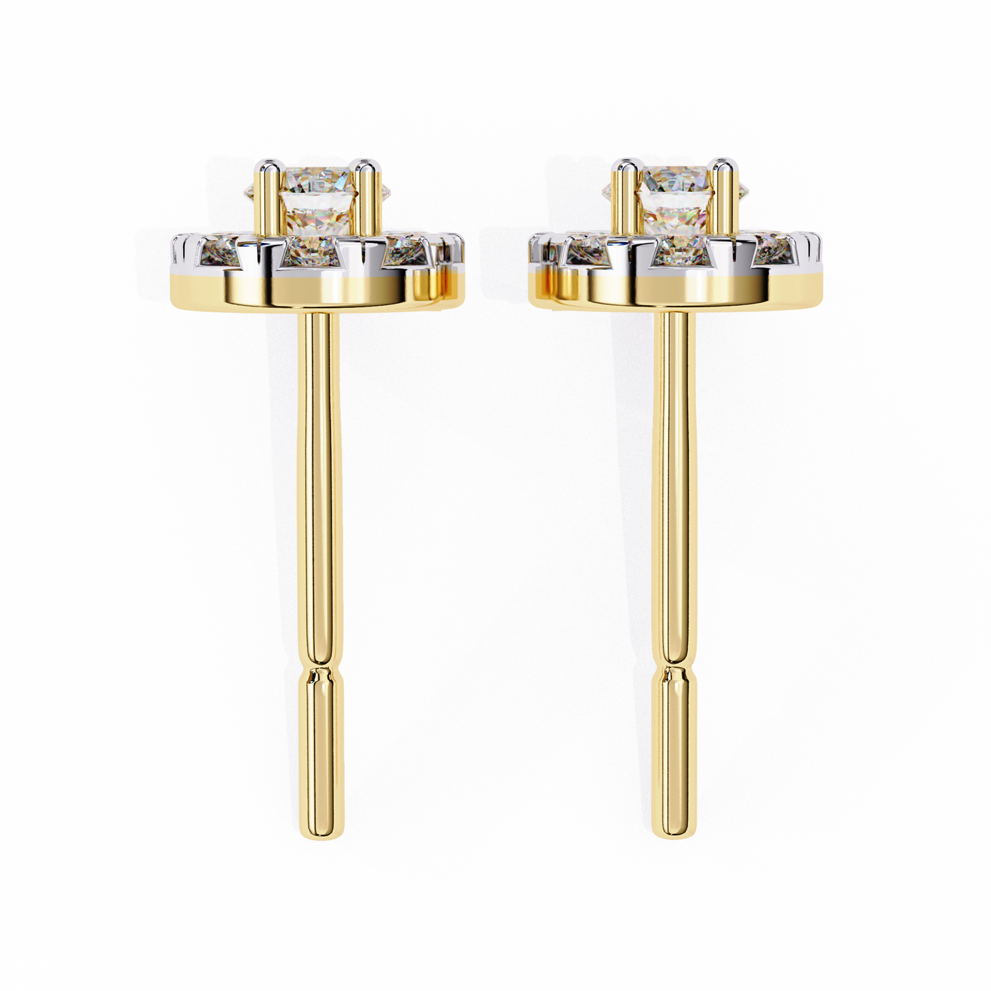 Celeste Halo Studs