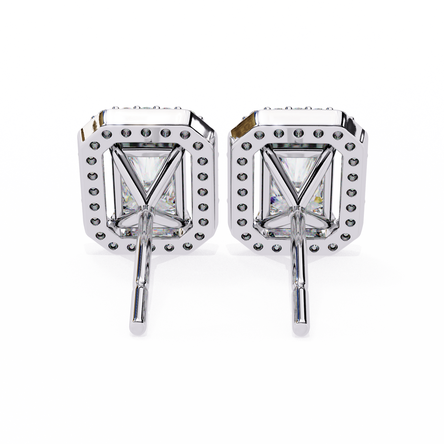 Radiant Halo Studs