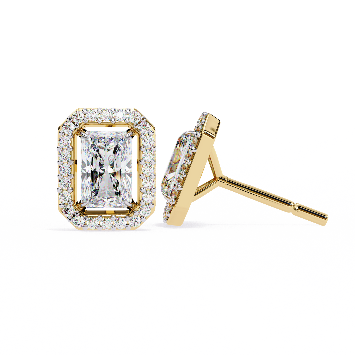 Radiant Halo Studs