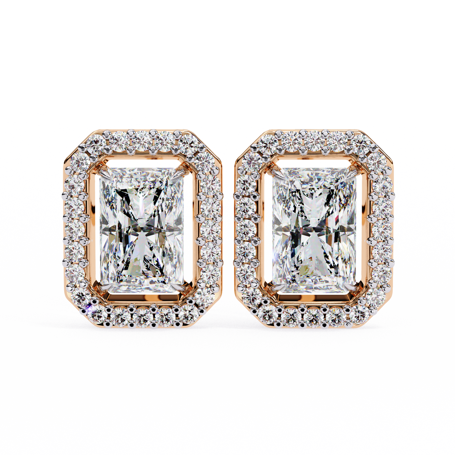 Radiant Halo Studs