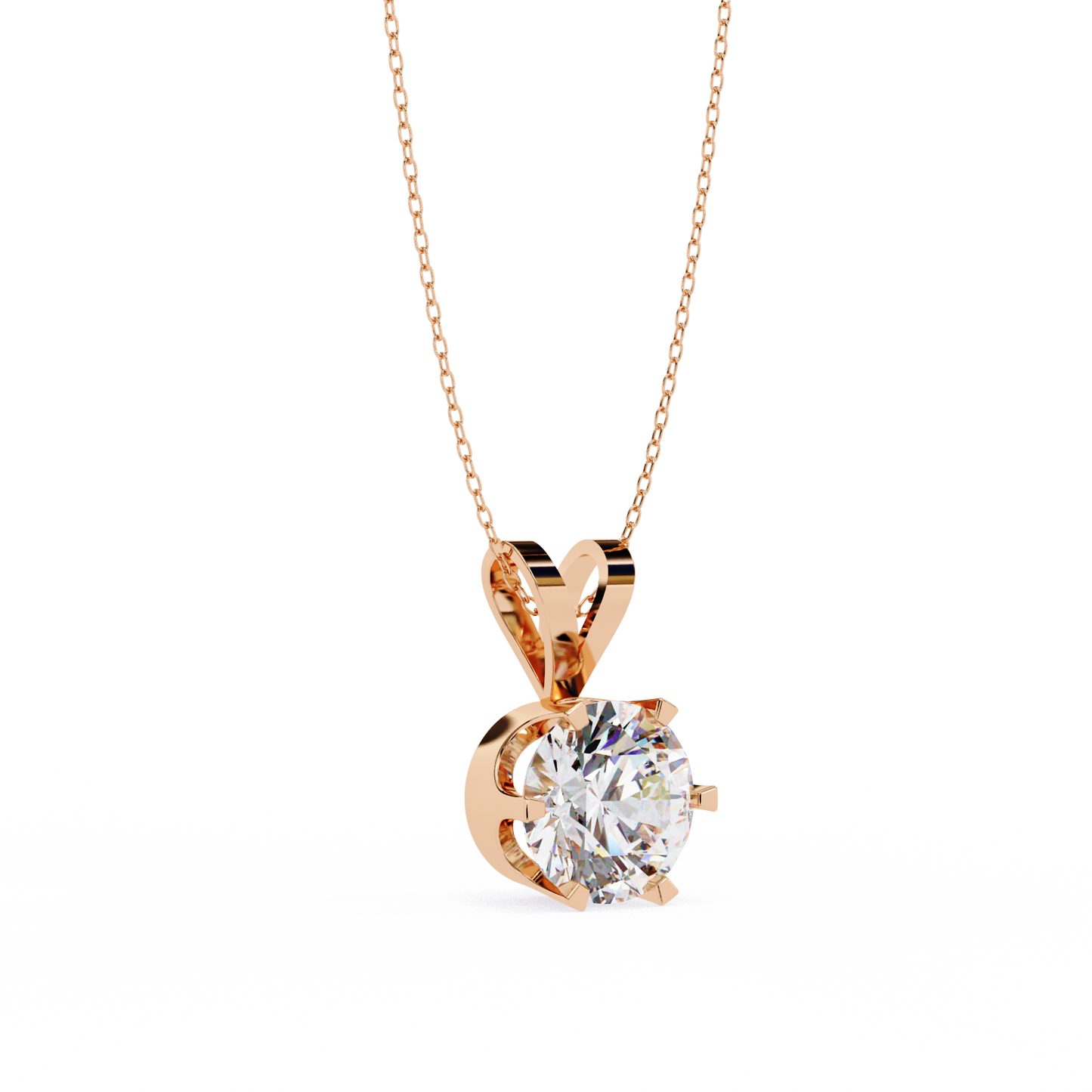 Oravia Solitaire Pendant