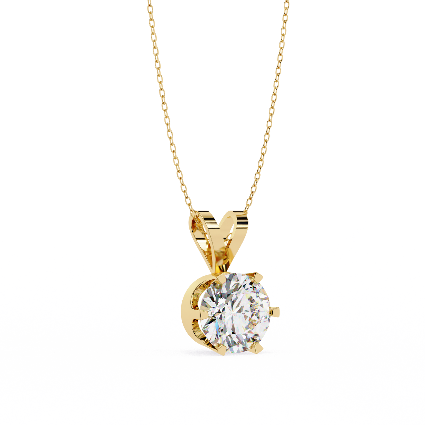 Oravia Solitaire Pendant