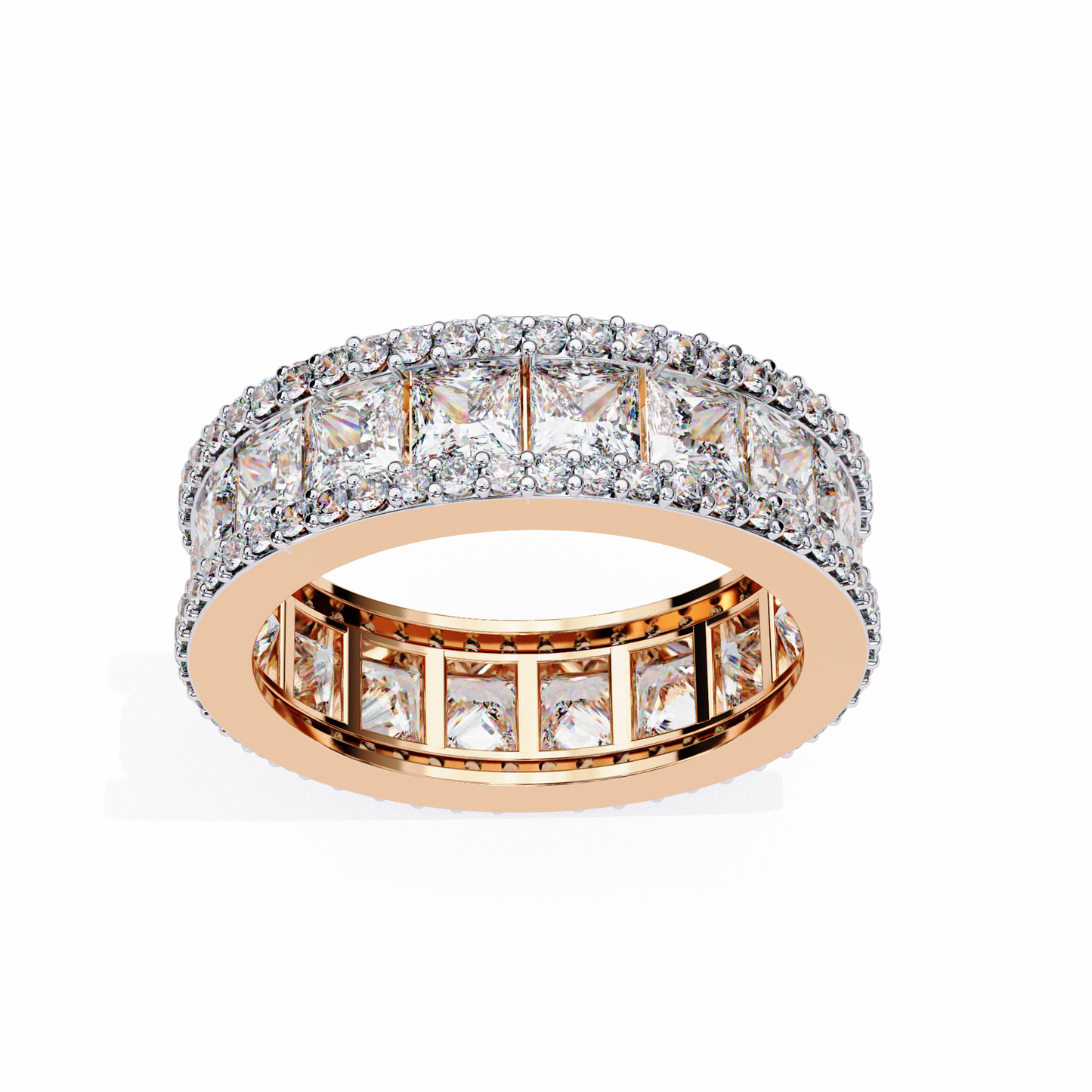 Elysian Path Diamond Band Ring