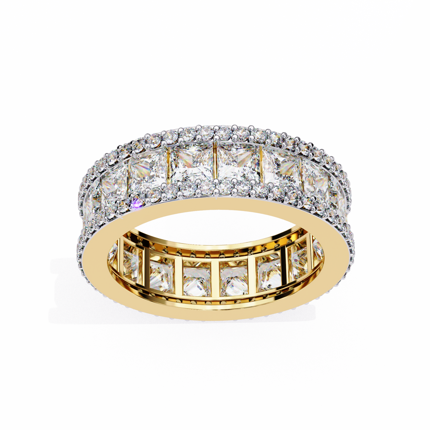 Elysian Path Diamond Band Ring