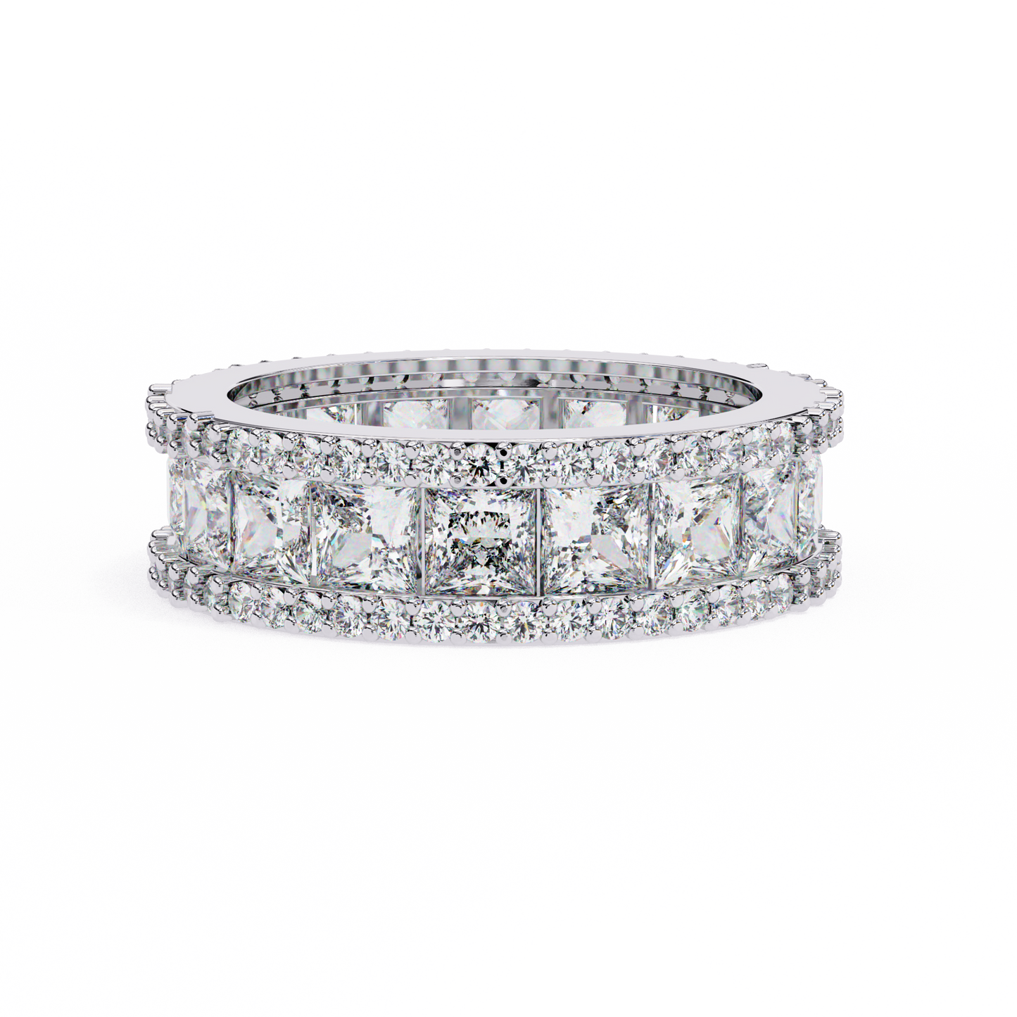 Elysian Path Diamond Band Ring