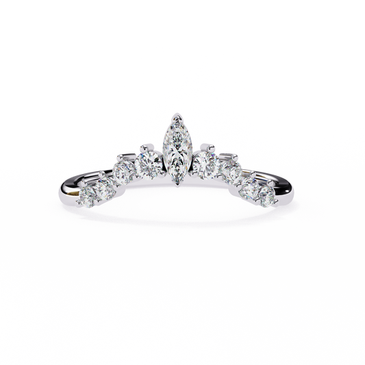 Mariselle Glow Band Ring