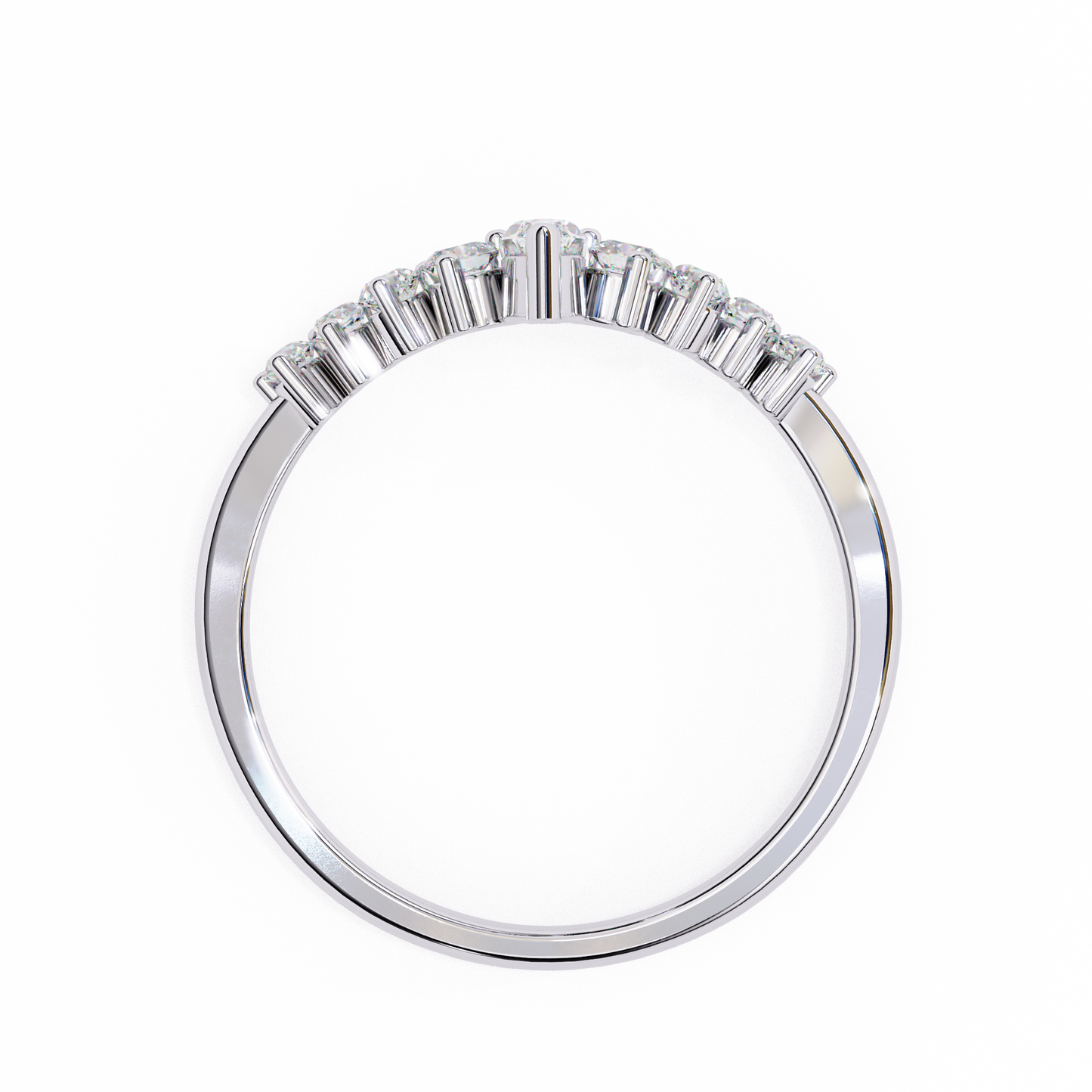 Mariselle Glow Band Ring