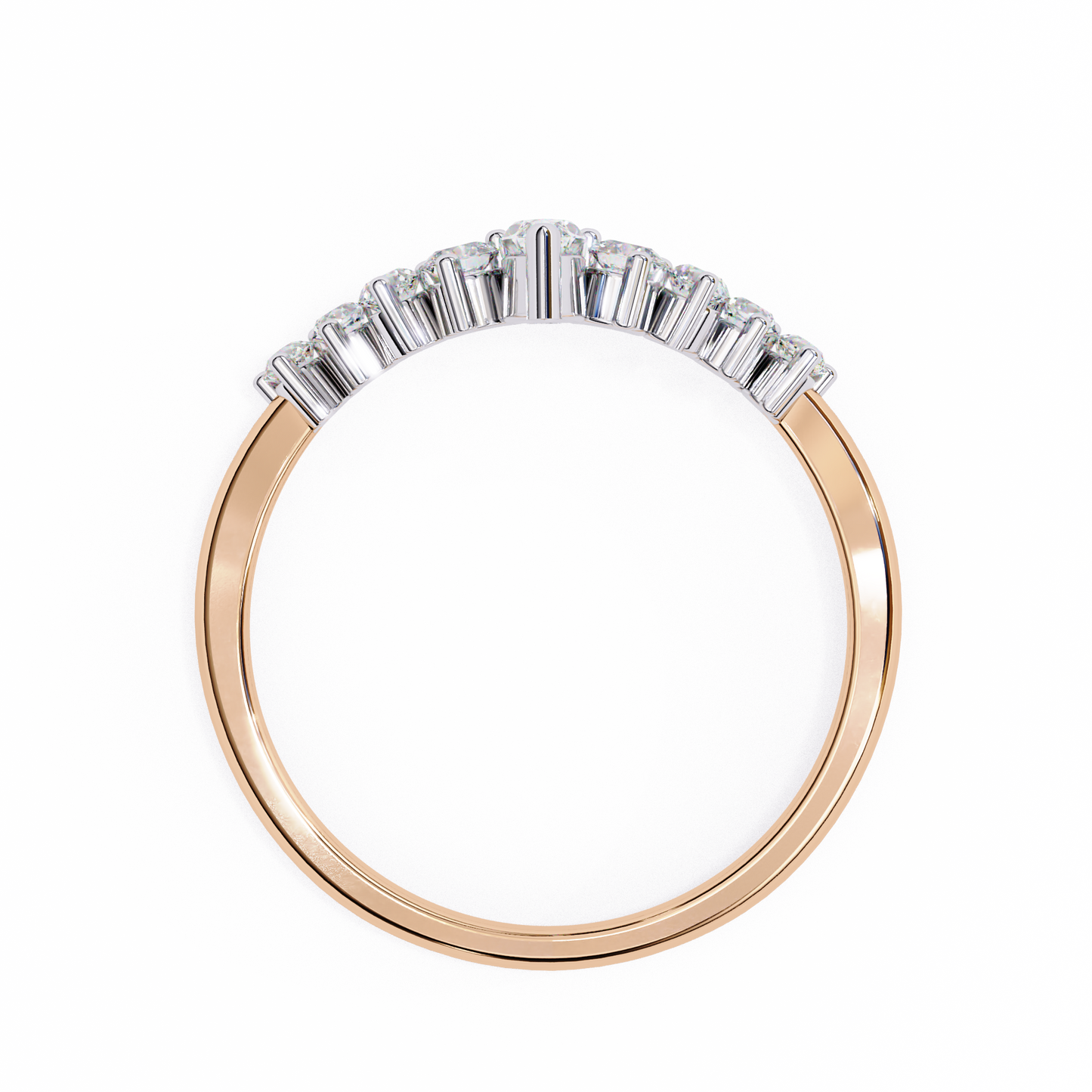 Mariselle Glow Band Ring