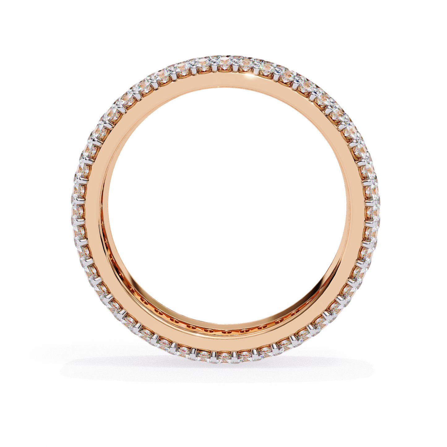 Lustra Quintet Diamond Band Ring