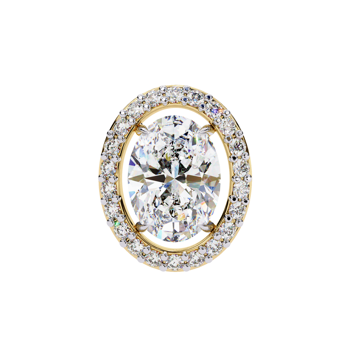 Ovalora Solitaire Studs