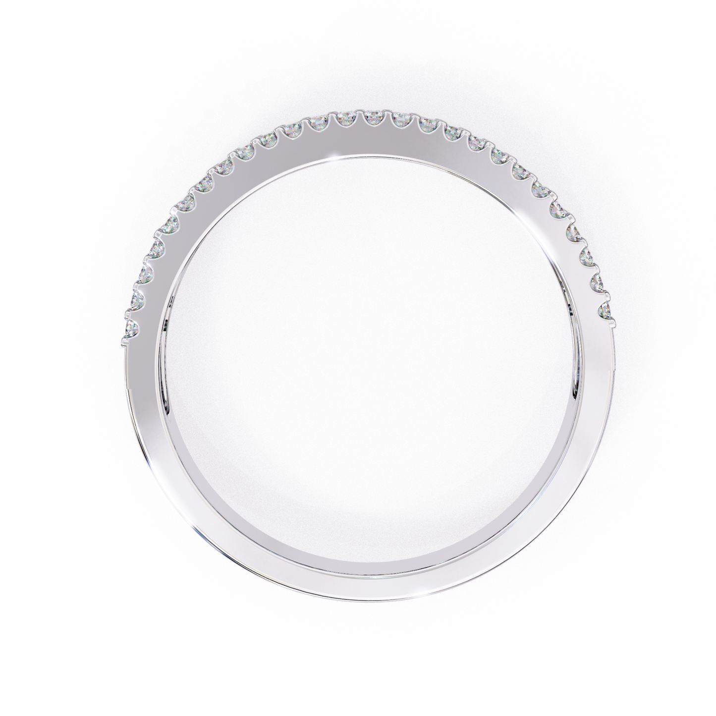 Dual Radiance Diamond Band