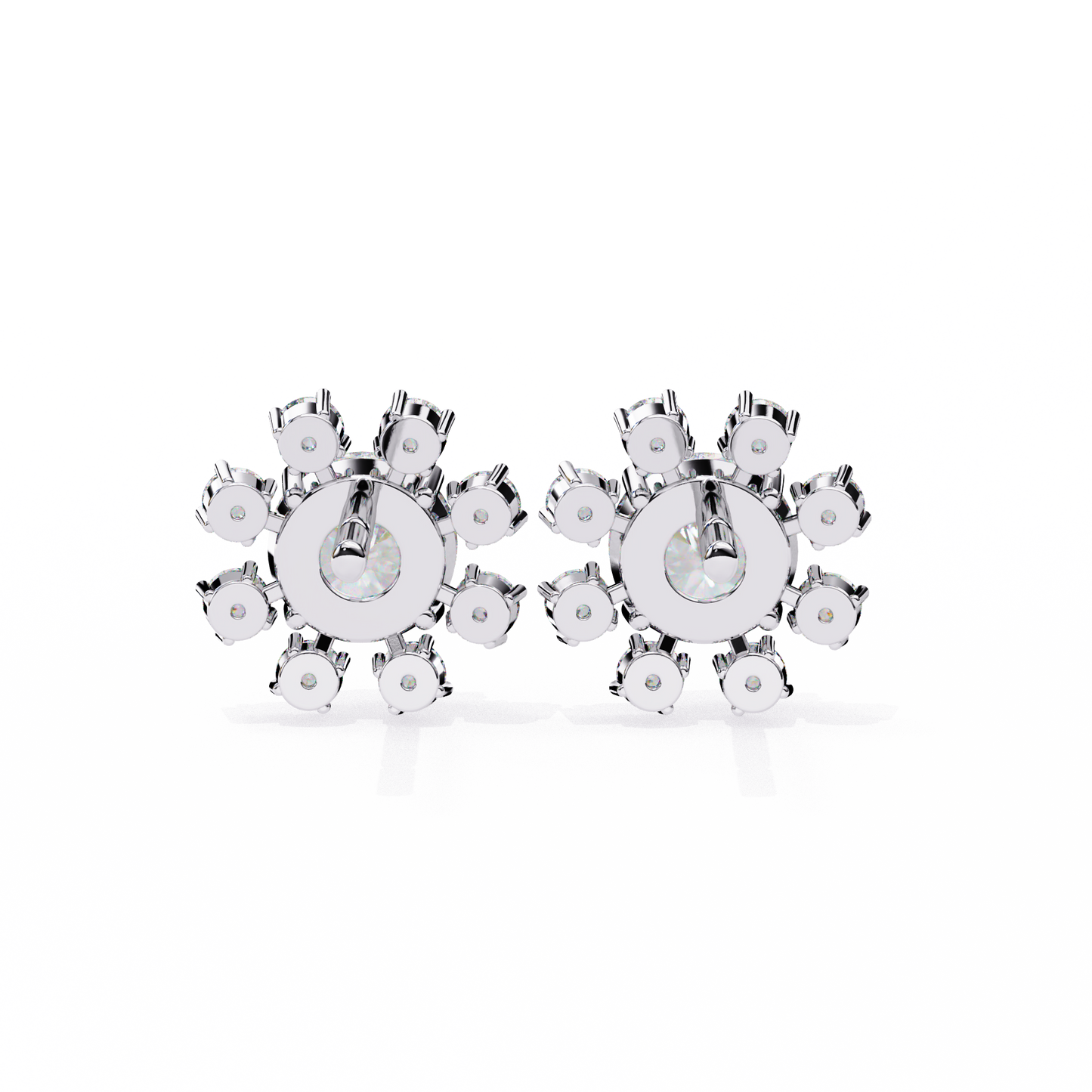 Lumio Halo Solitaire Studs