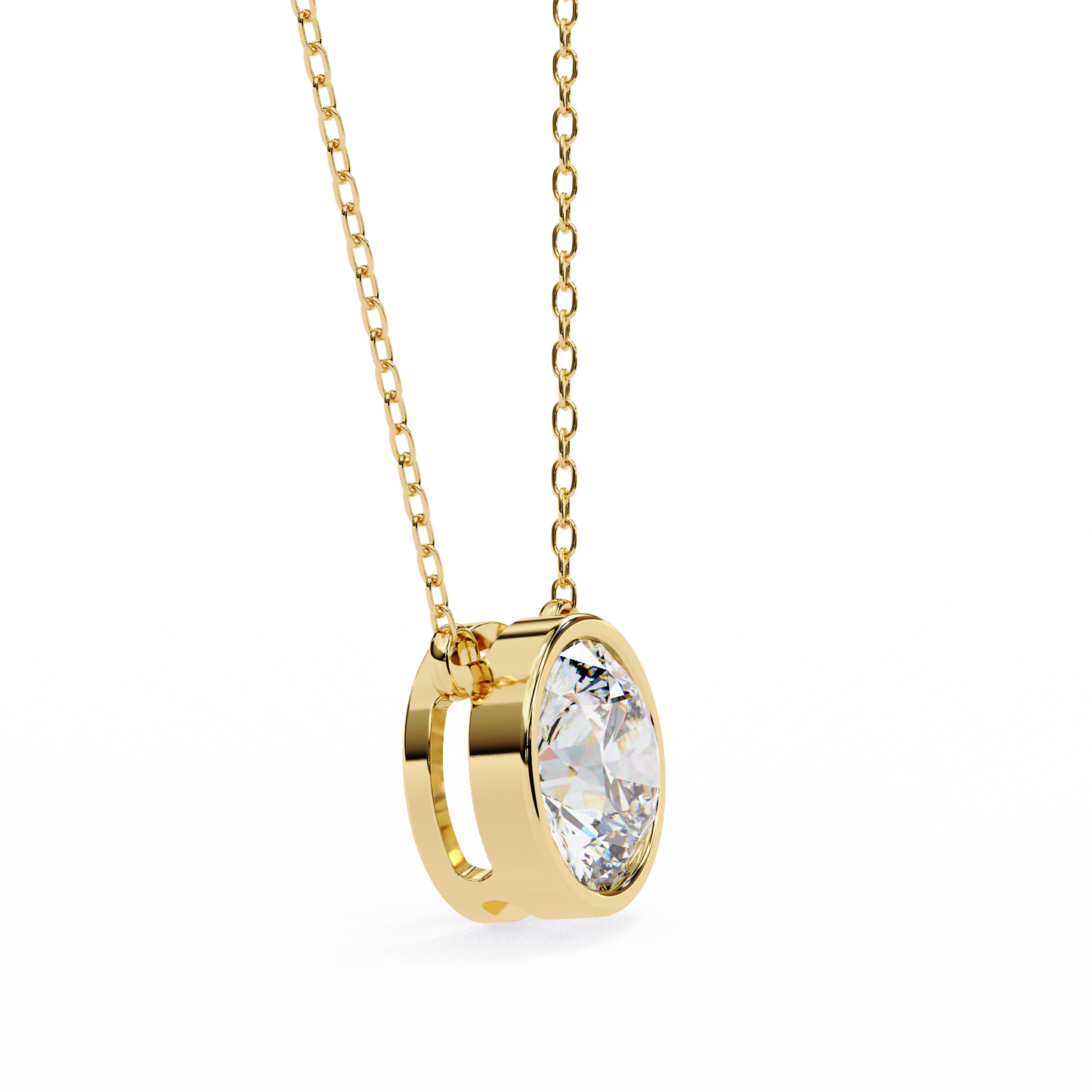 Haloir Solitaire Pendant