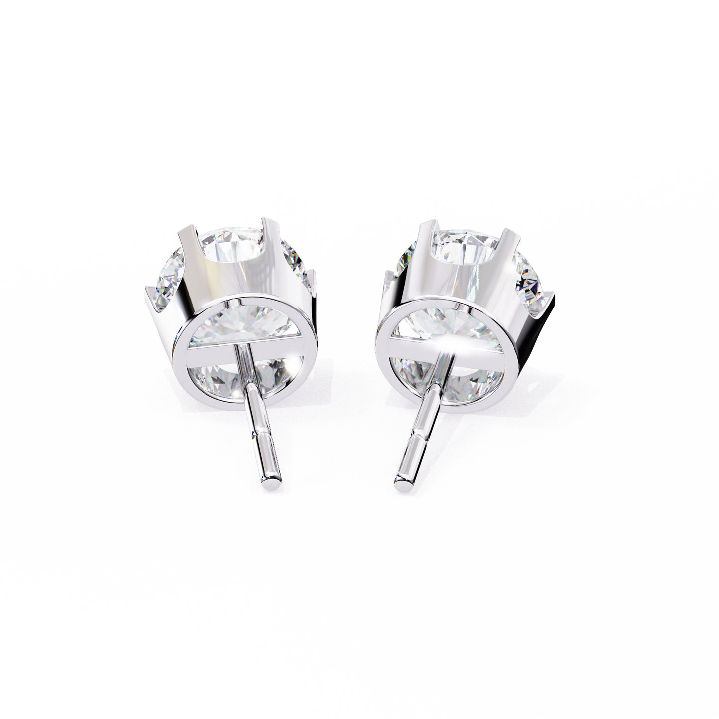 Pure Radiance Solitaire Studs