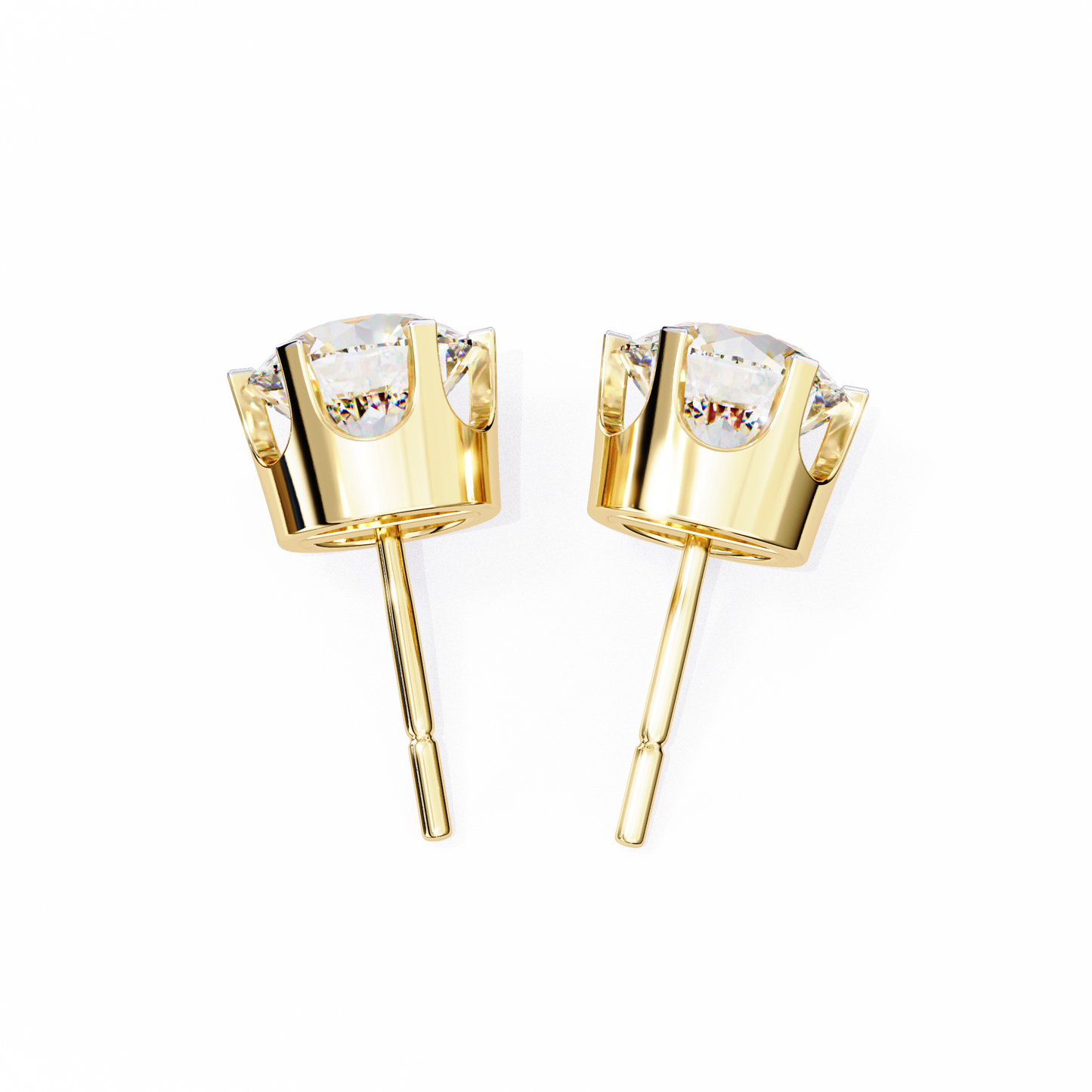 Pure Radiance Solitaire Studs