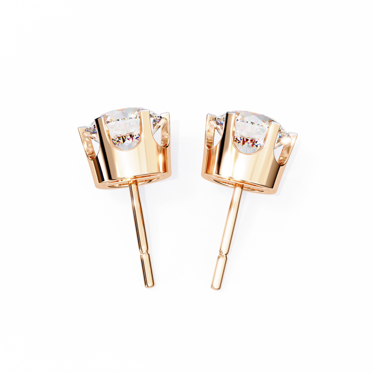 Pure Radiance Solitaire Studs