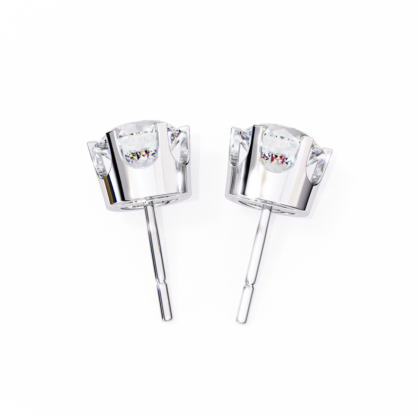 Pure Radiance Solitaire Studs