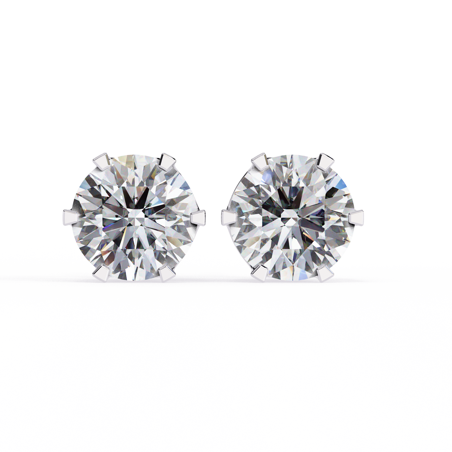 Pure Radiance Solitaire Studs
