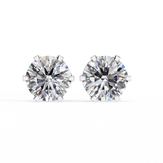 Pure Radiance Solitaire Studs