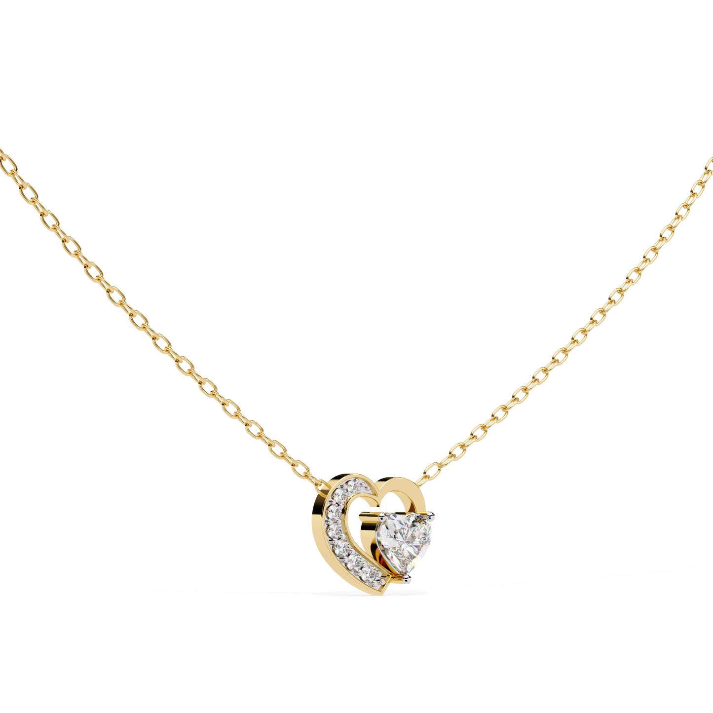 Amorette Diamond Pendant
