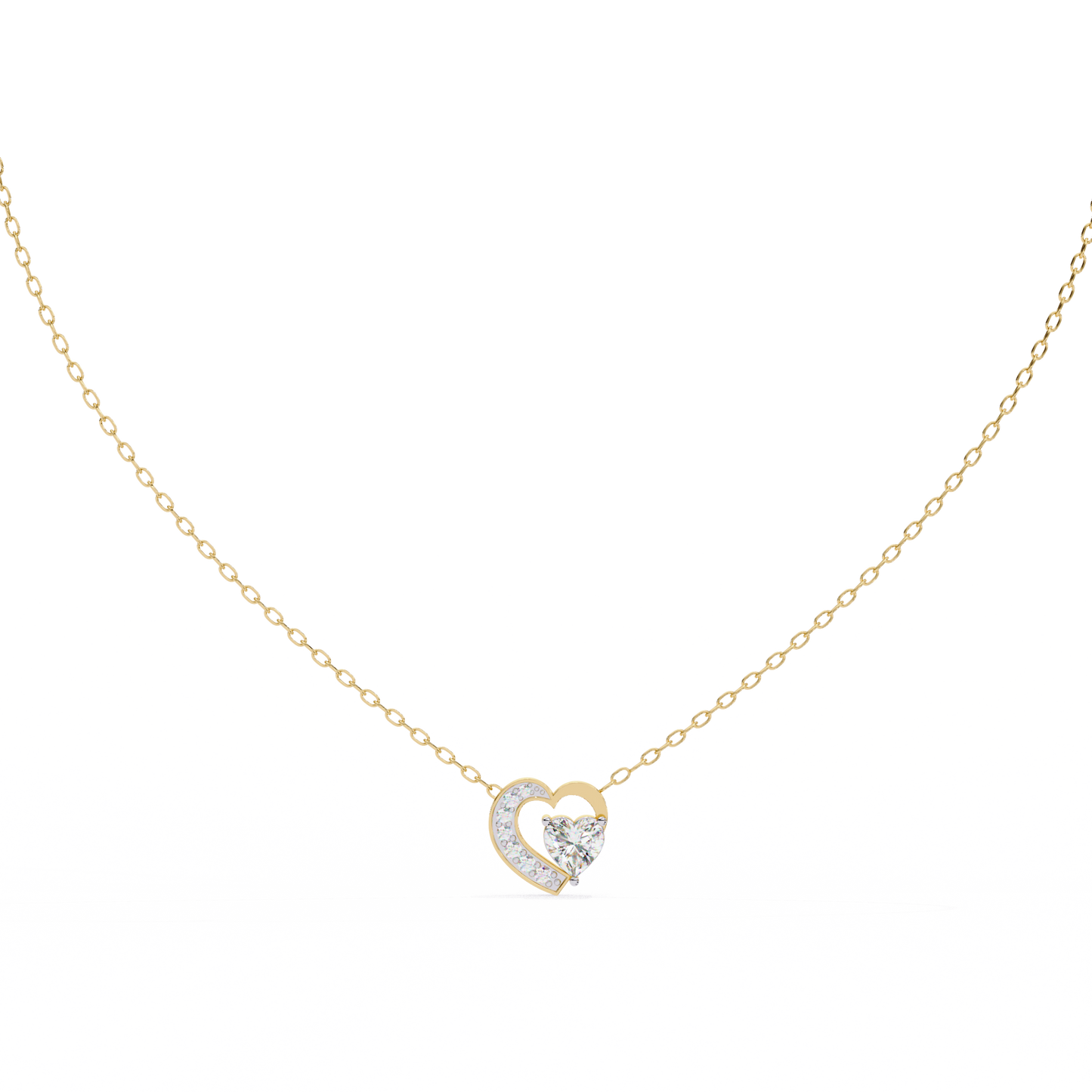 Amorette Diamond Pendant