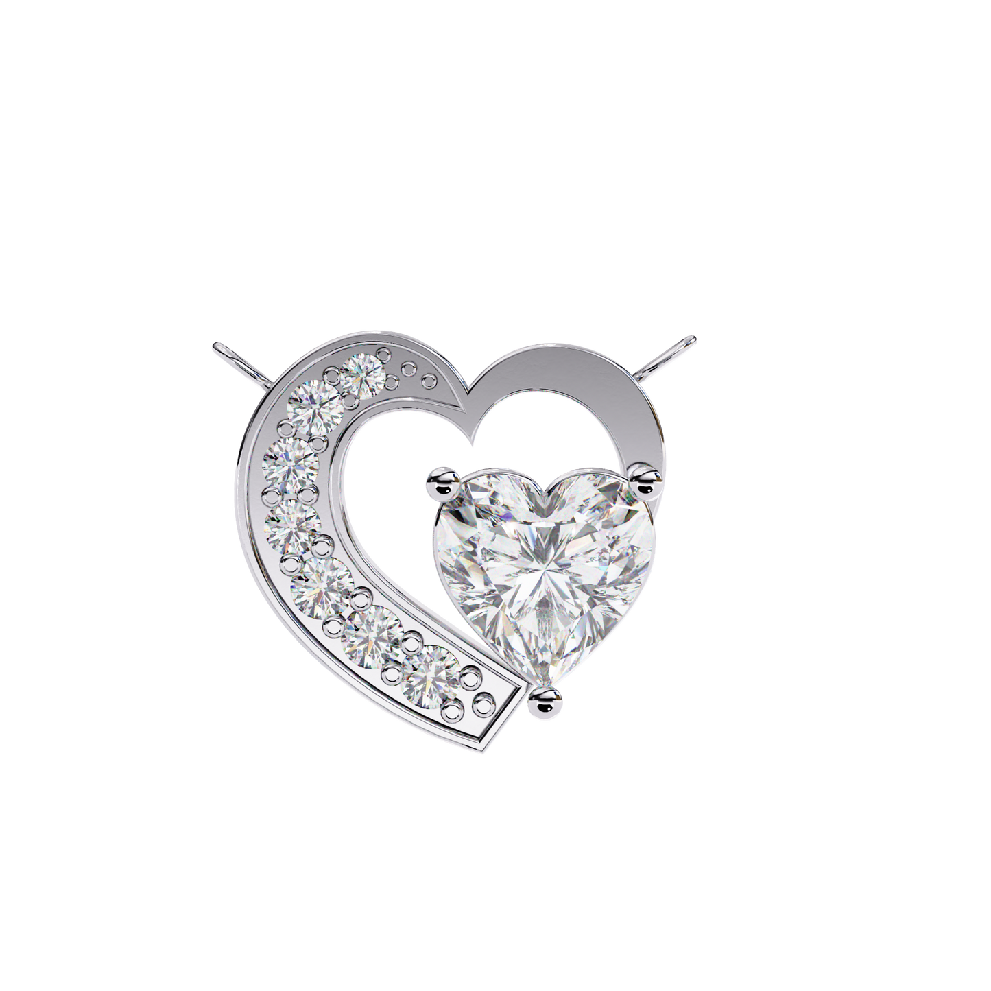 Amorette Diamond Pendant