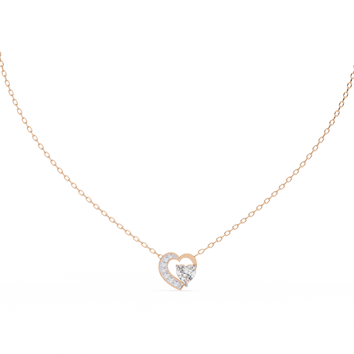 Amorette Diamond Pendant