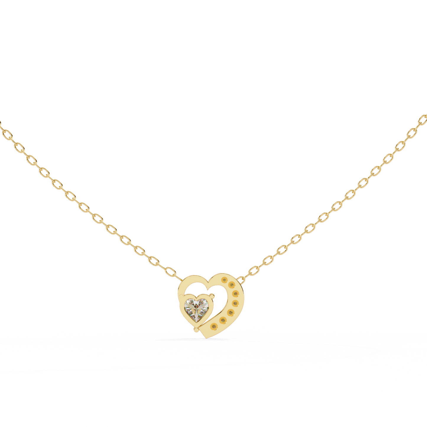 Amorette Diamond Pendant