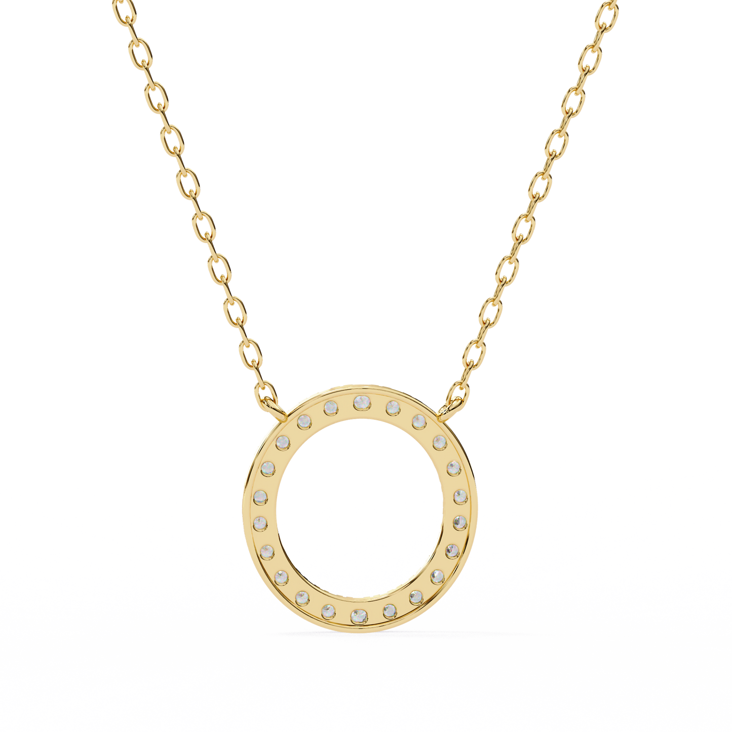 Circlee Diamond Pendant