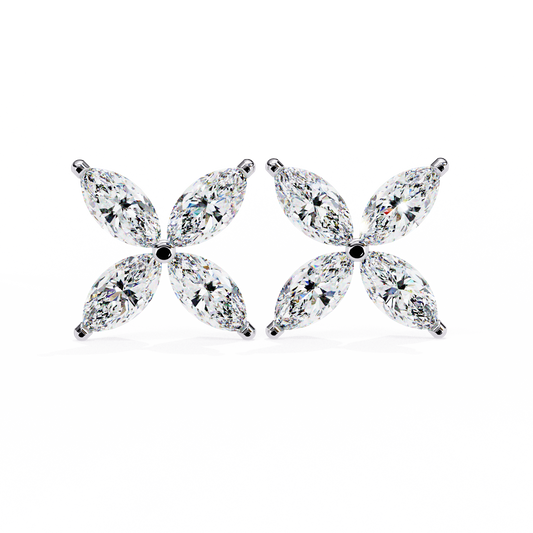 Petaluxe Diamond Studs