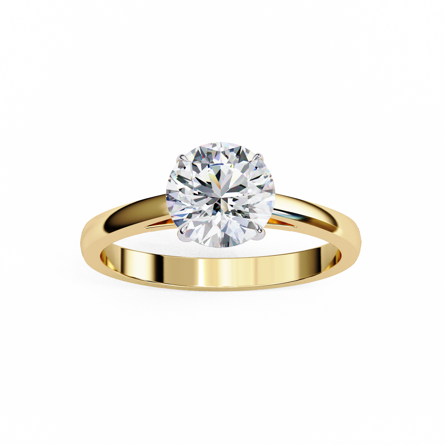 Aura Point Solitaire Ring