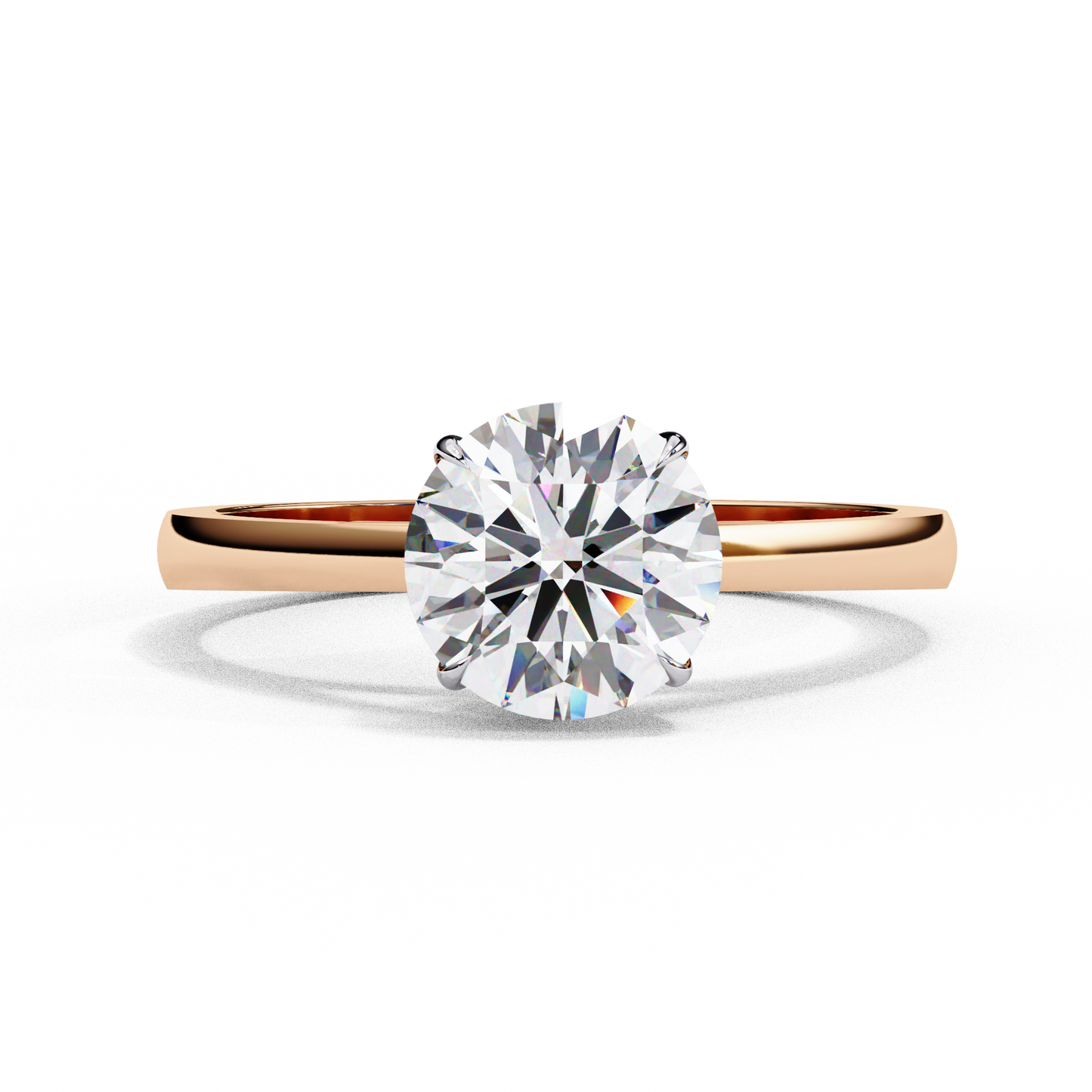 Aura Point Solitaire Ring