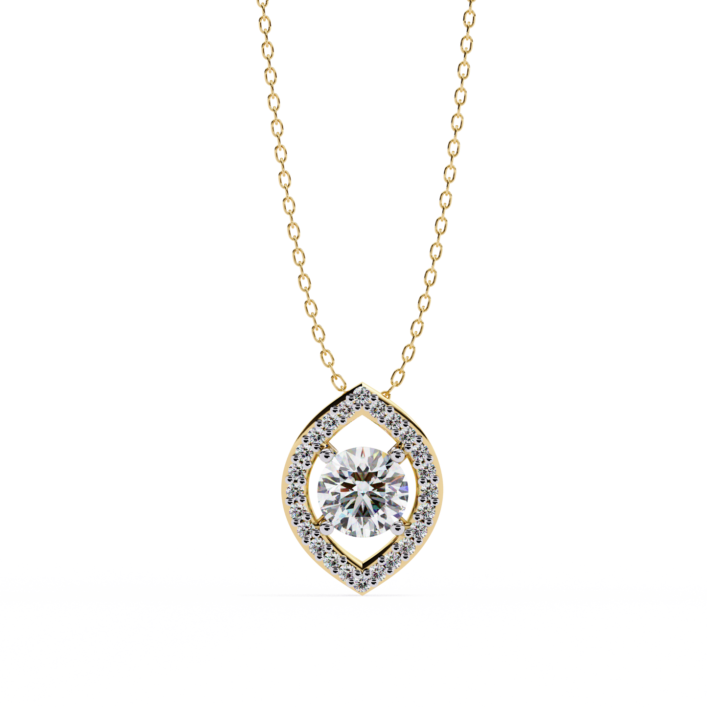 GlintEye Diamond Pendant