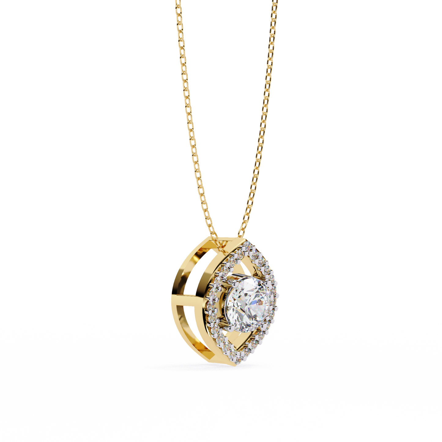 GlintEye Diamond Pendant