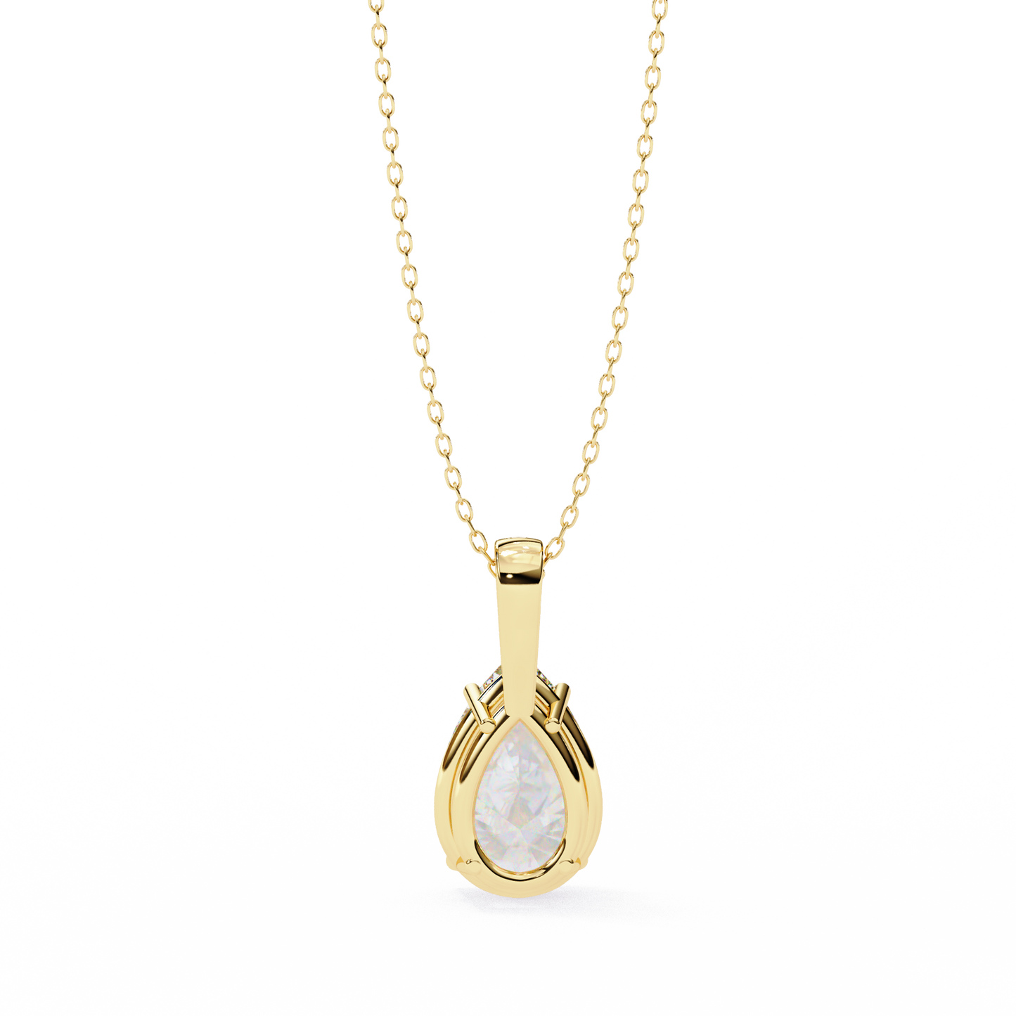 Pearenza Solitaire Pendant