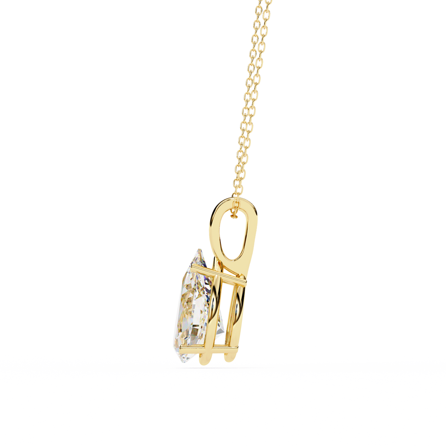 Pearenza Solitaire Pendant