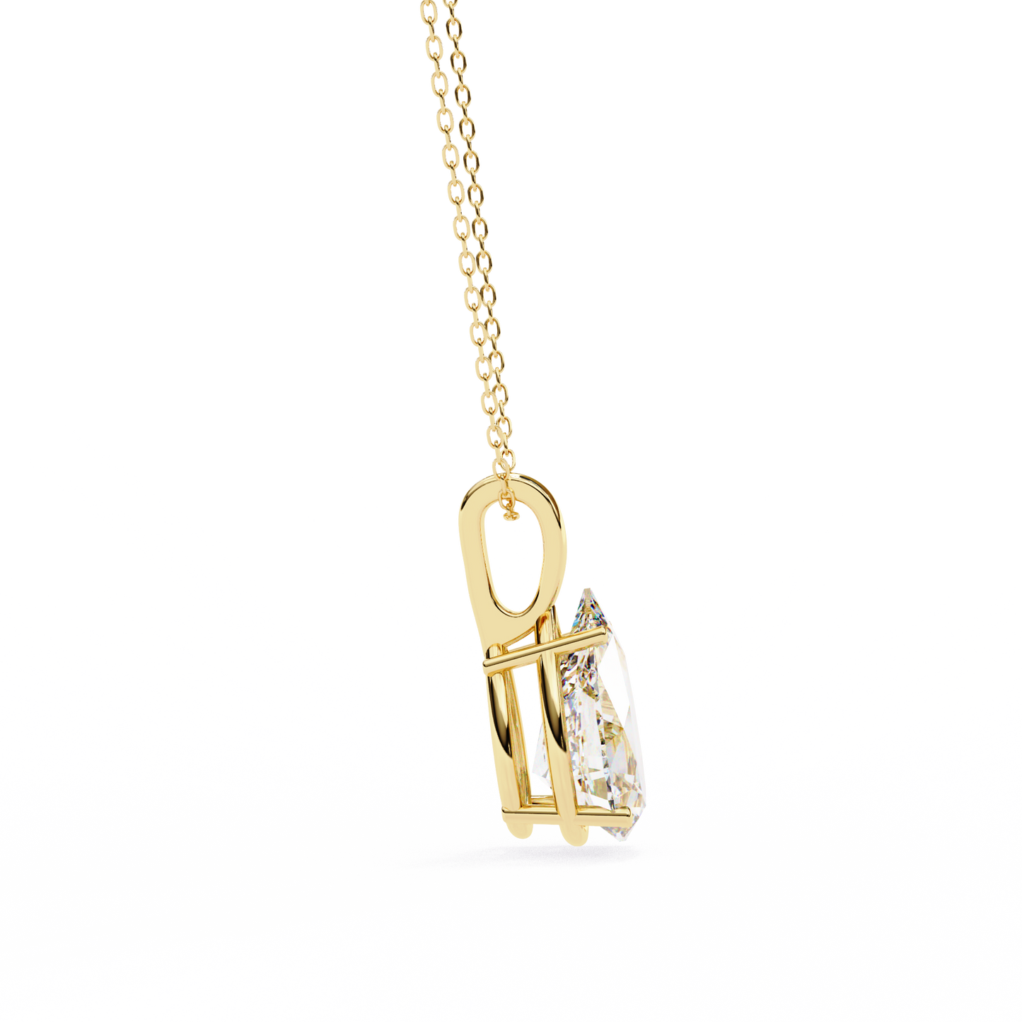Pearenza Solitaire Pendant