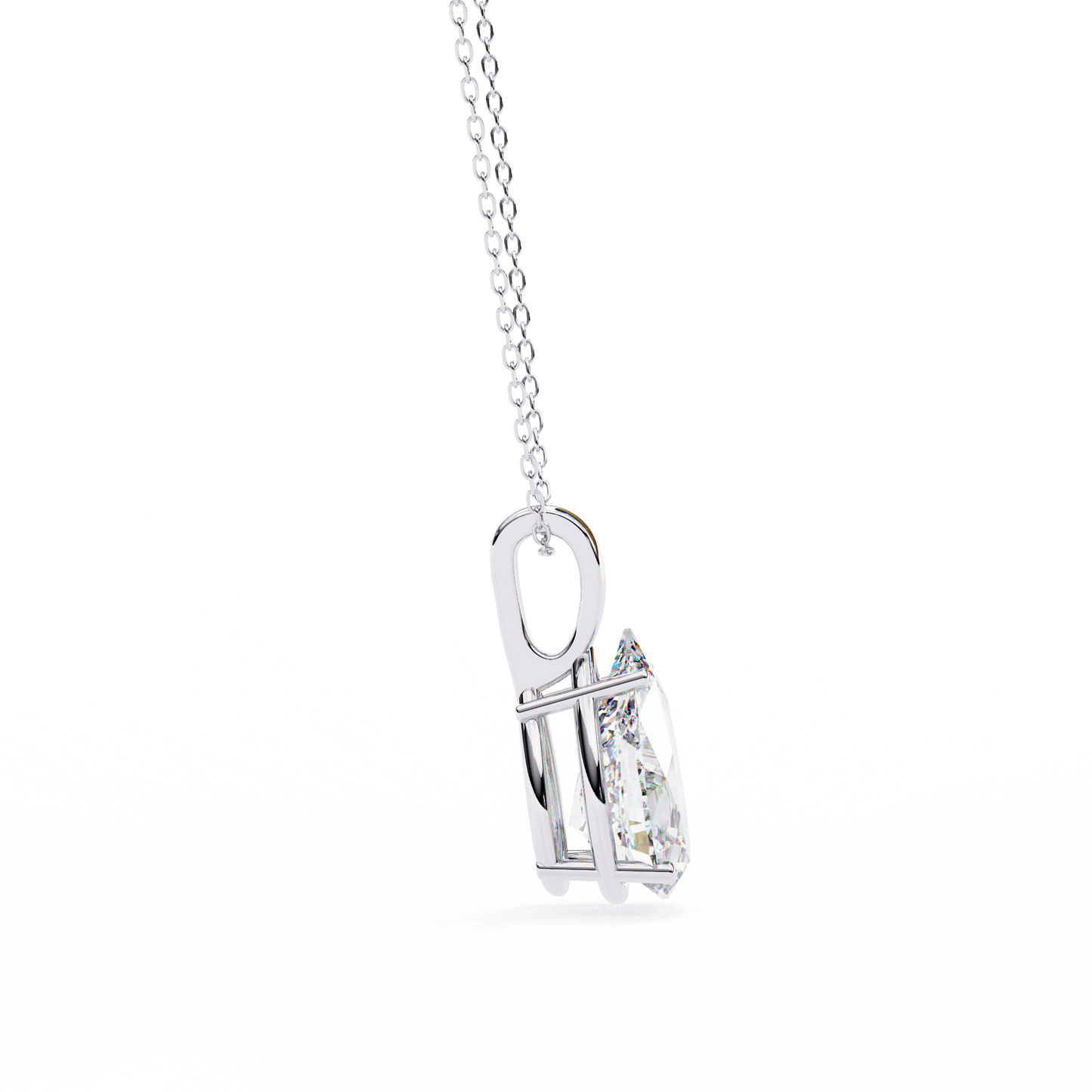 Pearenza Solitaire Pendant