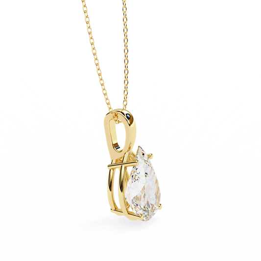 Pearenza Solitaire Pendant