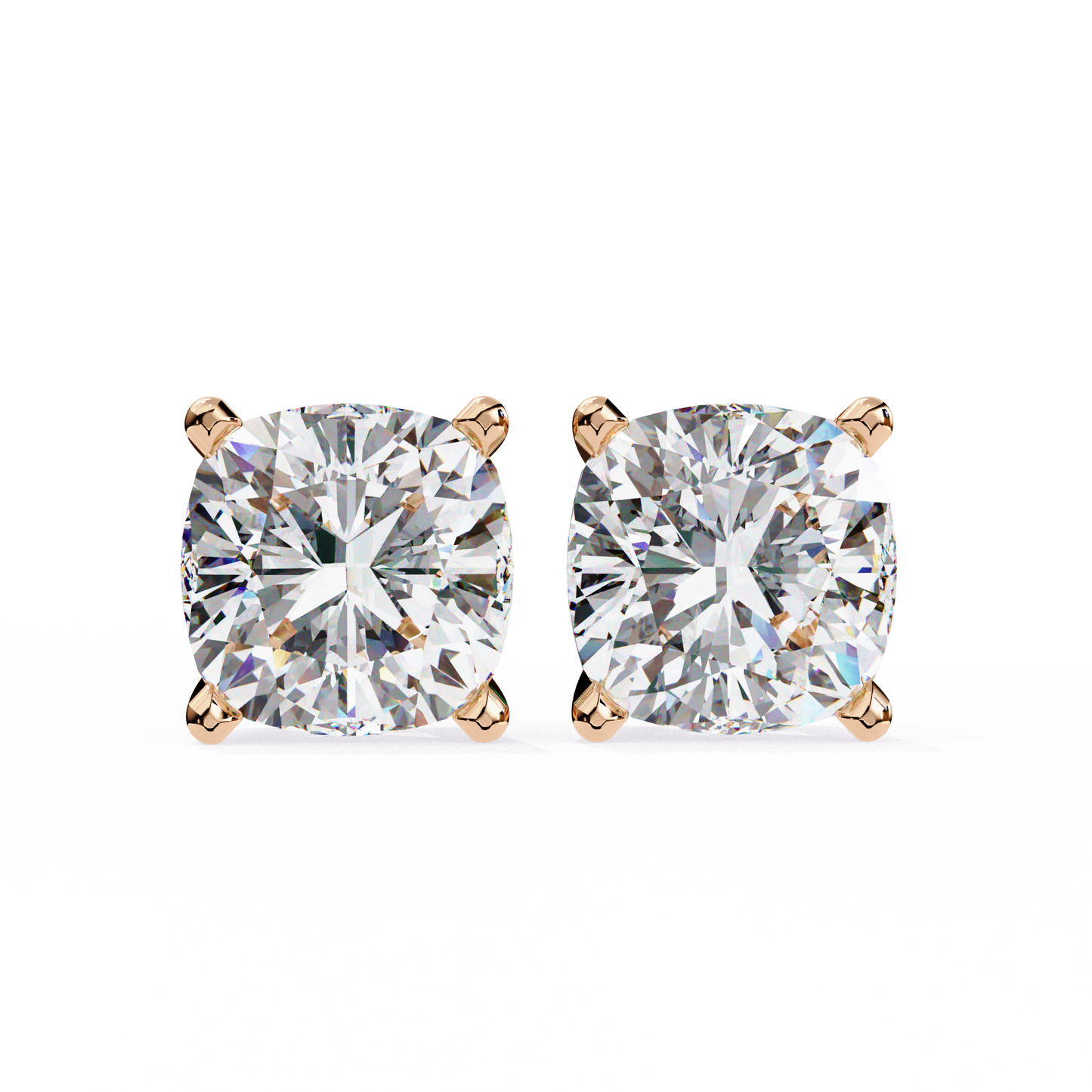Luna Solitaire Studs