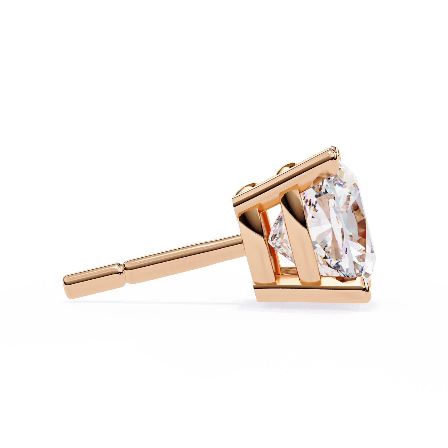 Luna Solitaire Studs