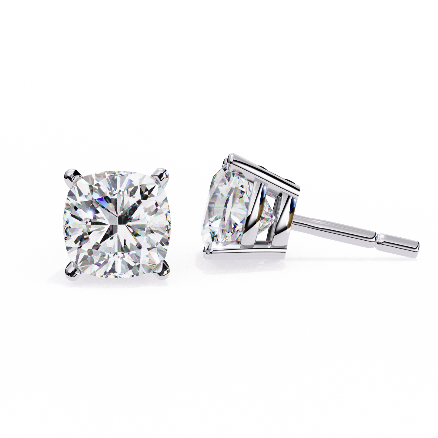 Luna Solitaire Studs
