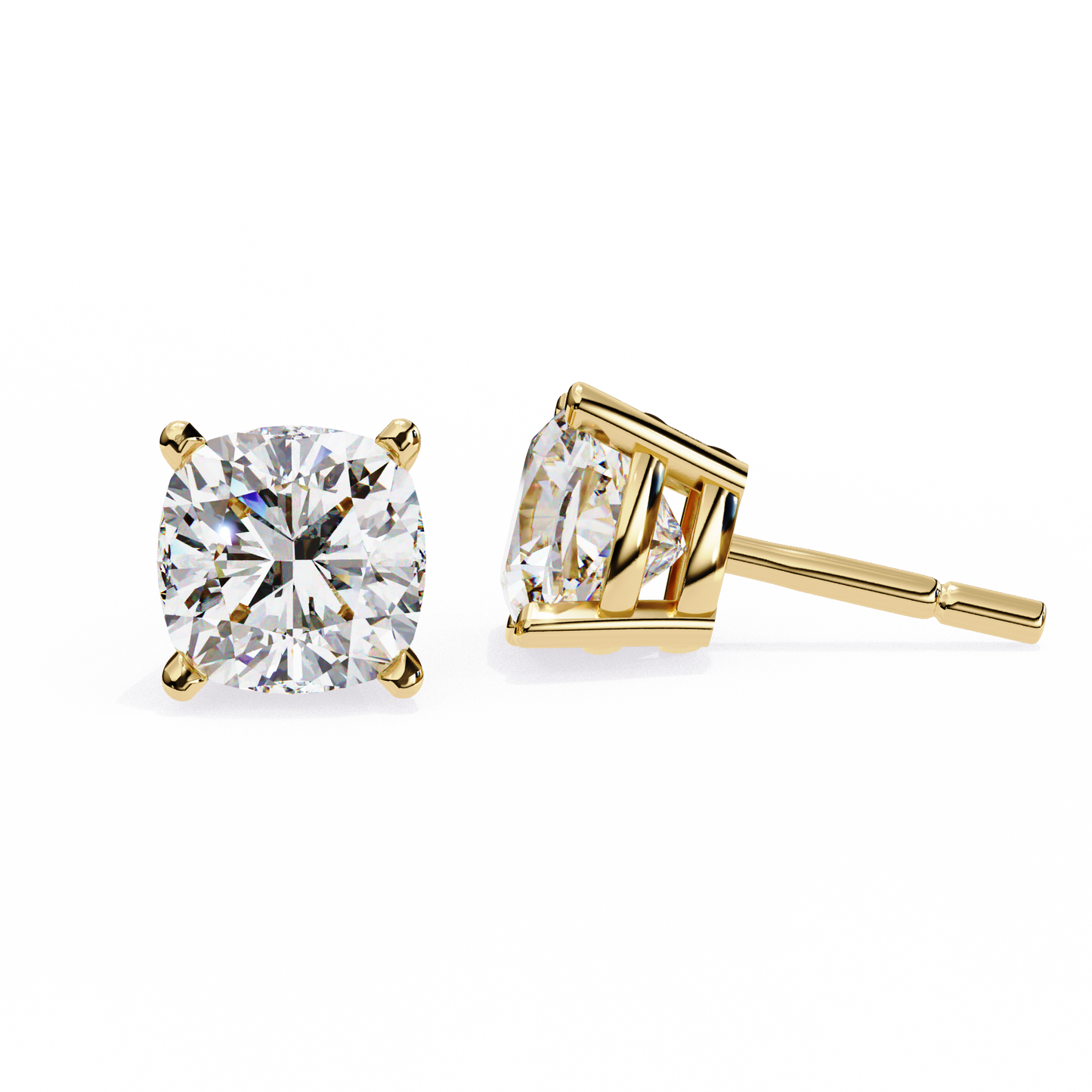 Luna Solitaire Studs