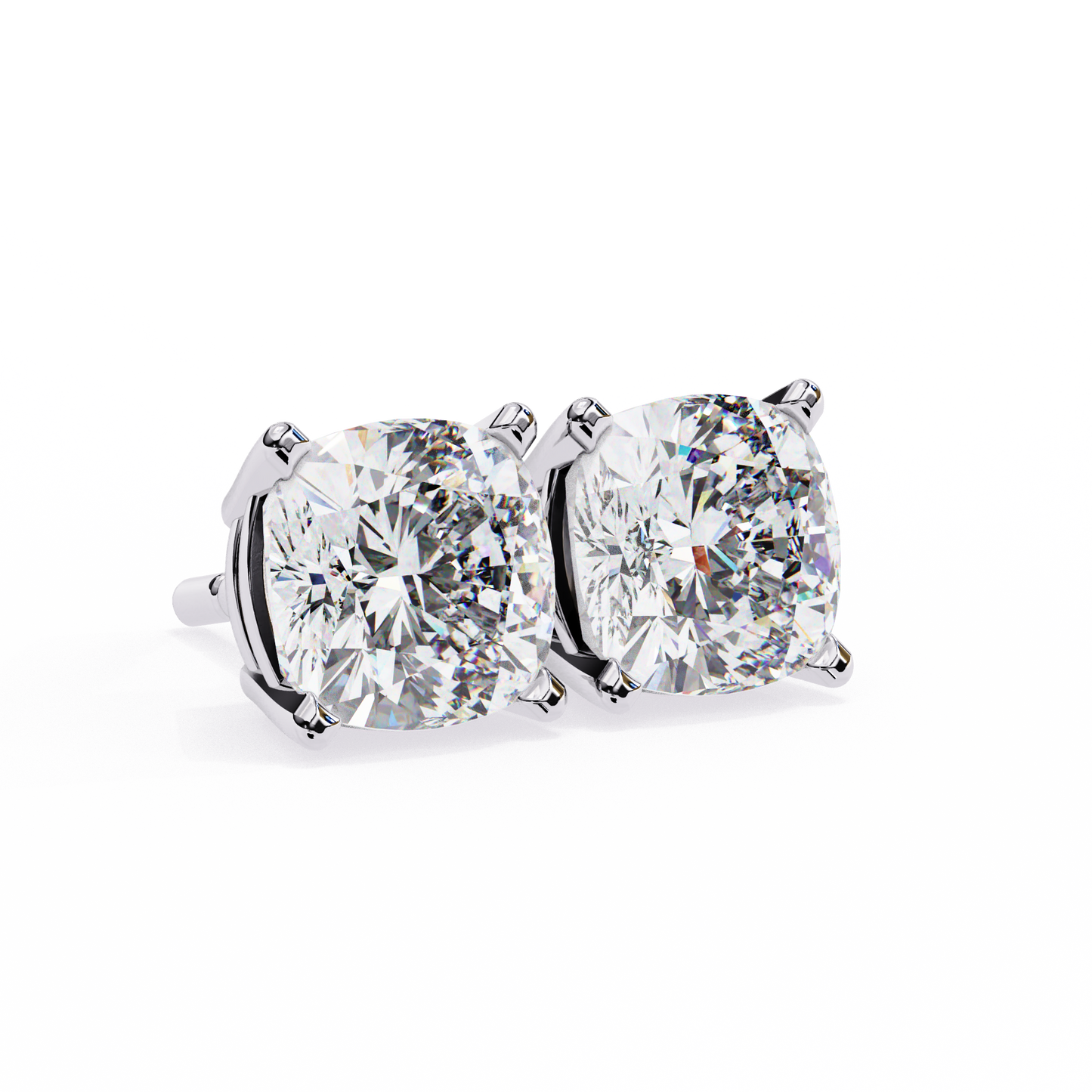 Luna Solitaire Studs