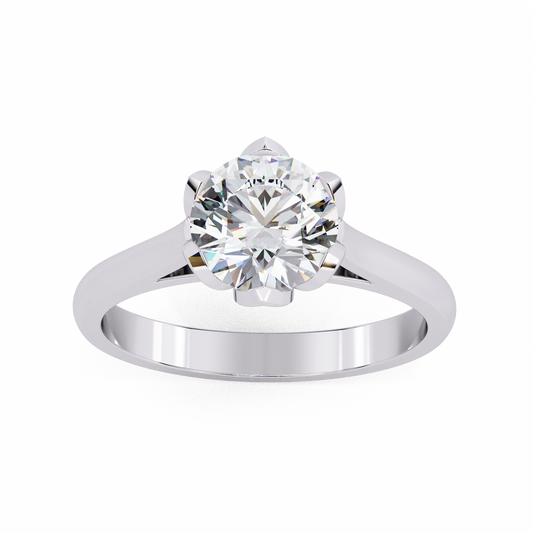 Eterna Solitaire Ring
