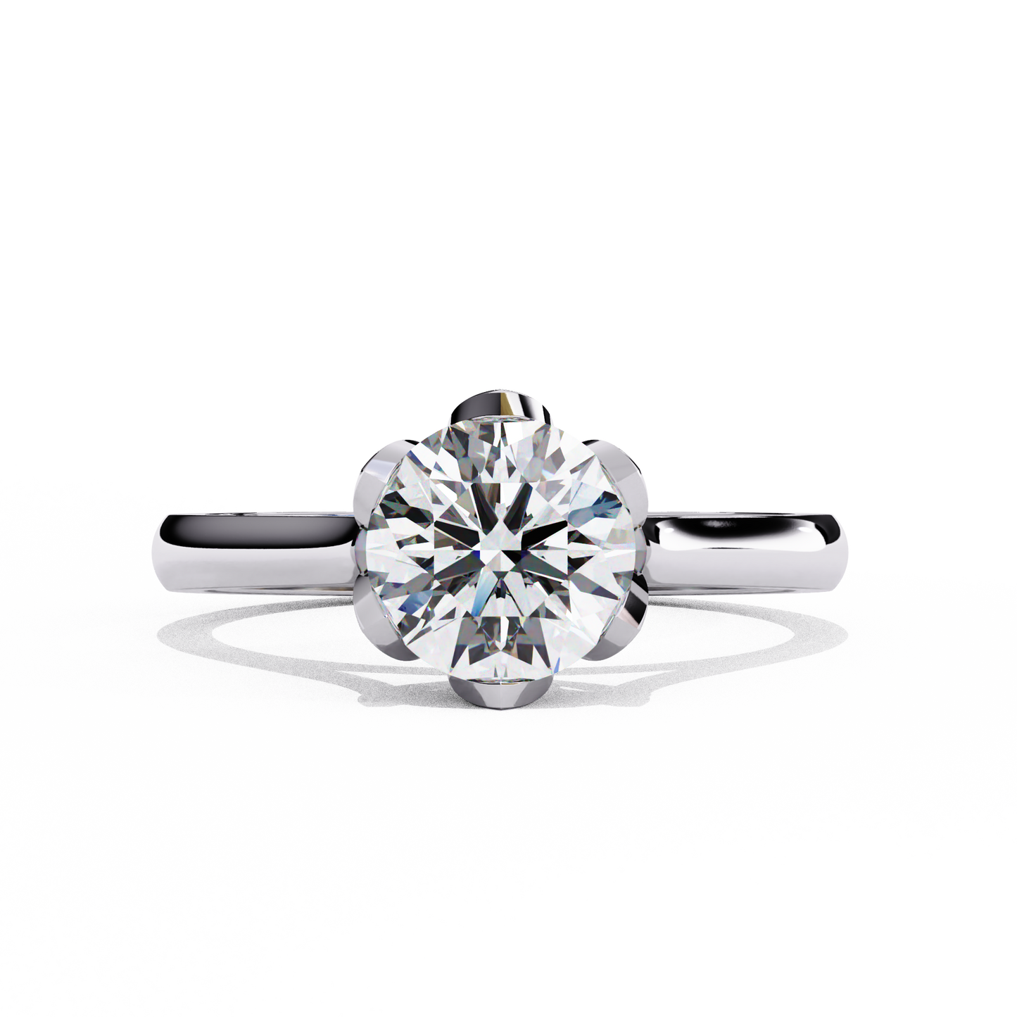 Eterna Solitaire Ring