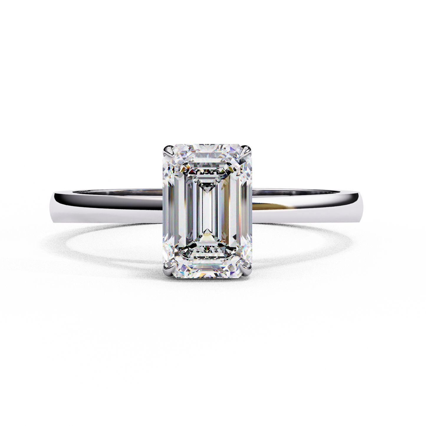 Regal Clarity Solitaire Ring
