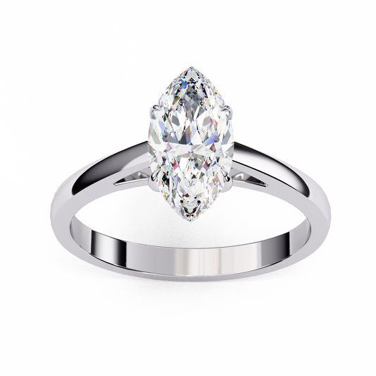 Starship Solitaire Ring