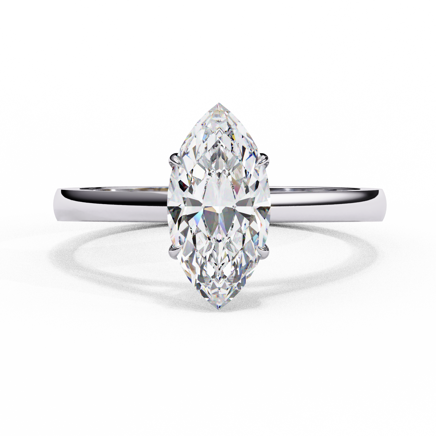 Starship Solitaire Ring